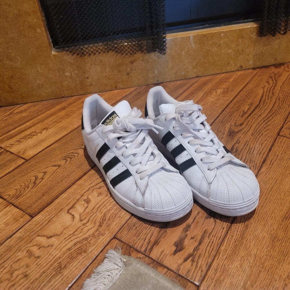Adidas White and Black Sneakers